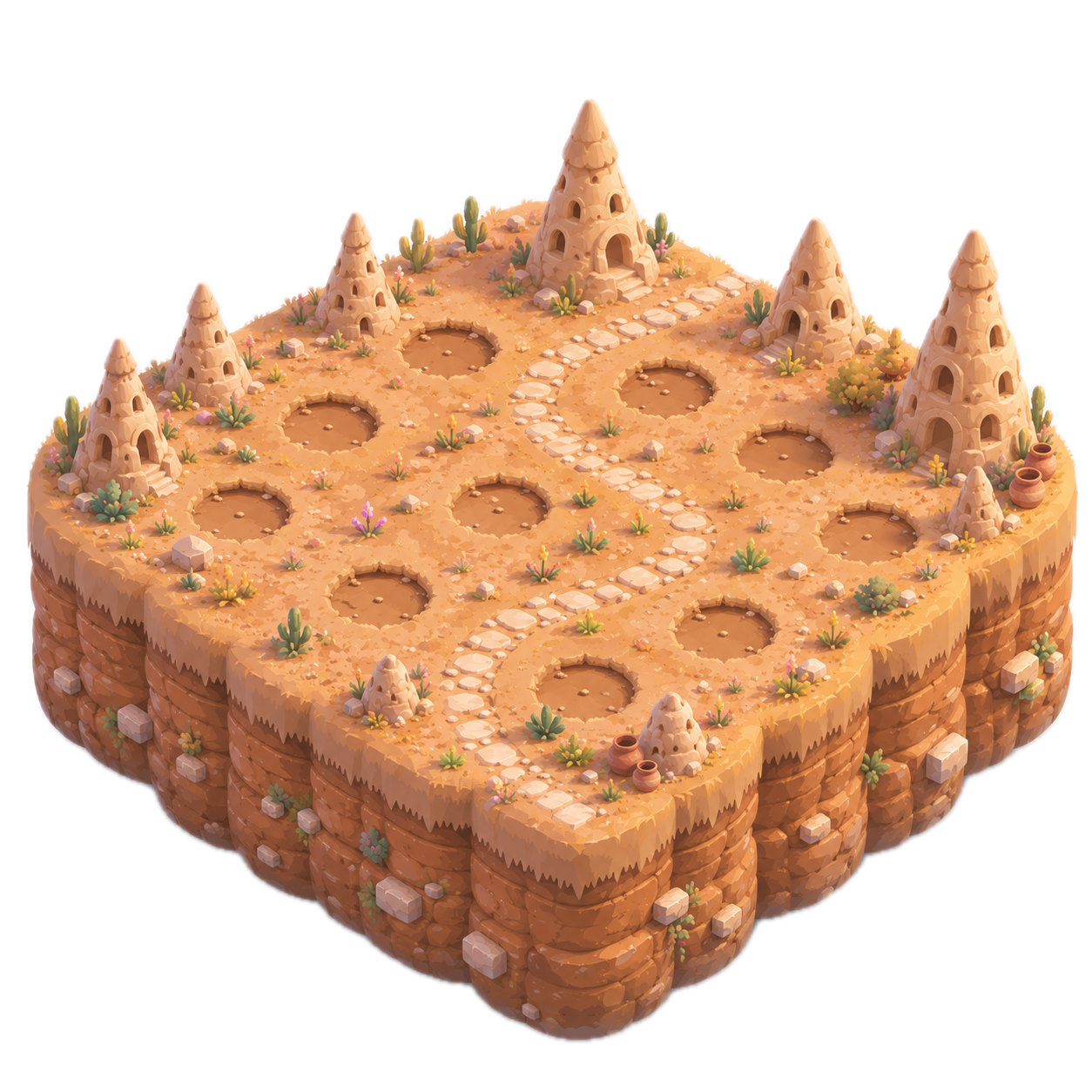 Kapadokya temalı ada